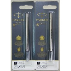 PARKER  第五元素鋼筆專用筆芯 黑色F